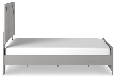 Cama Queen con paneles Cottonburg