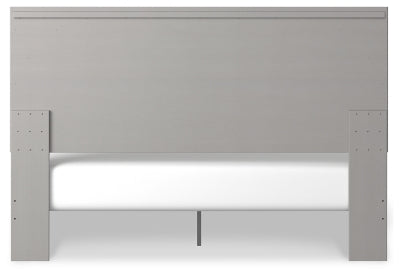 Cama King con paneles Cottonburg