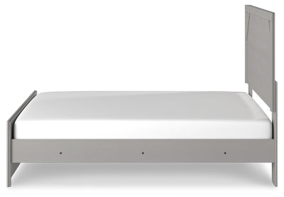 Cama King con paneles Cottonburg