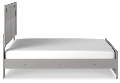 Cama King con paneles Cottonburg