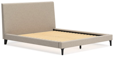Cielden California King Upholstered Bed with Roll Slats