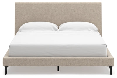 Cielden California King Upholstered Bed with Roll Slats