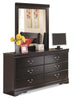 Huey Vineyard Twin Sleigh Headboard, Dresser, Mirror and 2 Nightstands