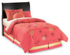 Huey Vineyard Twin Sleigh Headboard, Dresser, Mirror and 2 Nightstands