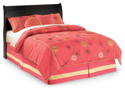 Cabecero, tocador y espejo estilo trineo Huey Vineyard