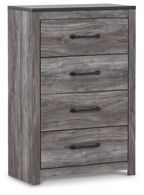 Bronyan King Panel Bed, Dresser, Mirror, Chest and 2 Nightstands
