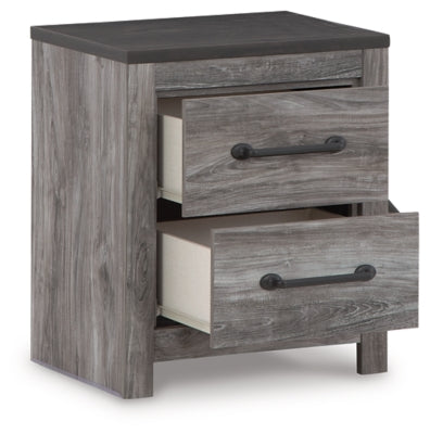 Bronyan King Panel Bed, Dresser, Mirror and Nightstand