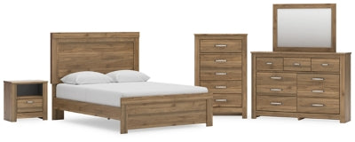 Paquete de dormitorio de 7 piezas