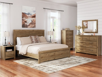 Zanbrook King Panel Bed