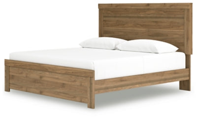 Zanbrook King Panel Bed
