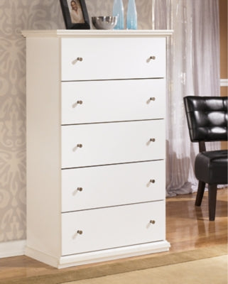 Cama King con paneles y cómoda Bostwick Shoals