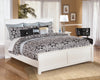 Cama King con paneles Bostwick Shoals