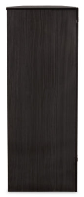 Cama King con almacenaje, cómoda y mesita de noche Kaydell