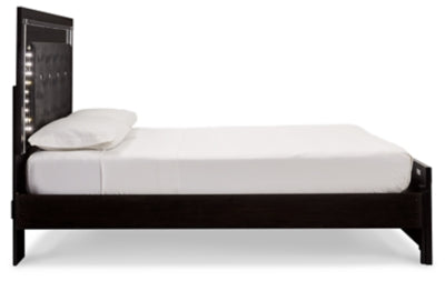 Kaydell Queen Upholstered Panel Bed and Chest