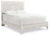 Cama Queen con paneles Paxberry