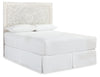 Cama Queen con paneles Paxberry