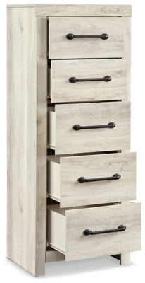 Cama Queen Cambeck con almacenamiento, tocador, cómoda y dos mesitas de noche