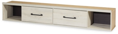 Cama Queen Cambeck con almacenamiento, tocador, espejo, cómoda y dos mesitas de noche