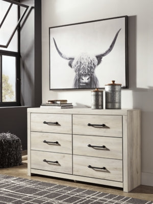 Cambeck King Panel Storage Bed, Dresser and 2 Nightstands