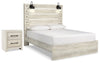 Cambeck Queen Panel Bed and 2 Nightstands