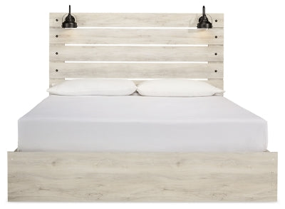 Cama King Cambeck con dos cajones de almacenamiento