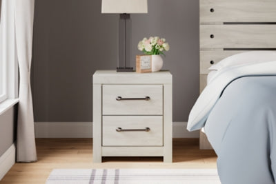 Cambeck King Storage Bed, 2 Dressers, Mirror, and 2 Nightstands