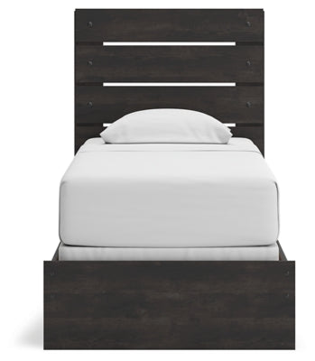 Hollivern Twin Panel Bed, Dresser and Mirror