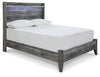 Baystorm Full Panel Bed and Nightstand