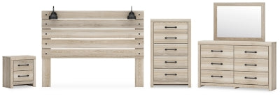 Paquete de dormitorio de 5 piezas