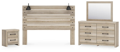 Paquete de dormitorio de 4 piezas