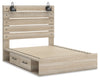 Senbry Queen Panel Bed with Storage
