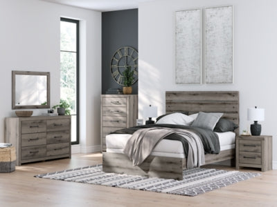 Graystorm Queen Panel Bed