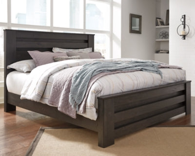 Brinxton King Panel Bed, Dresser, Mirror and 2 Nightstands
