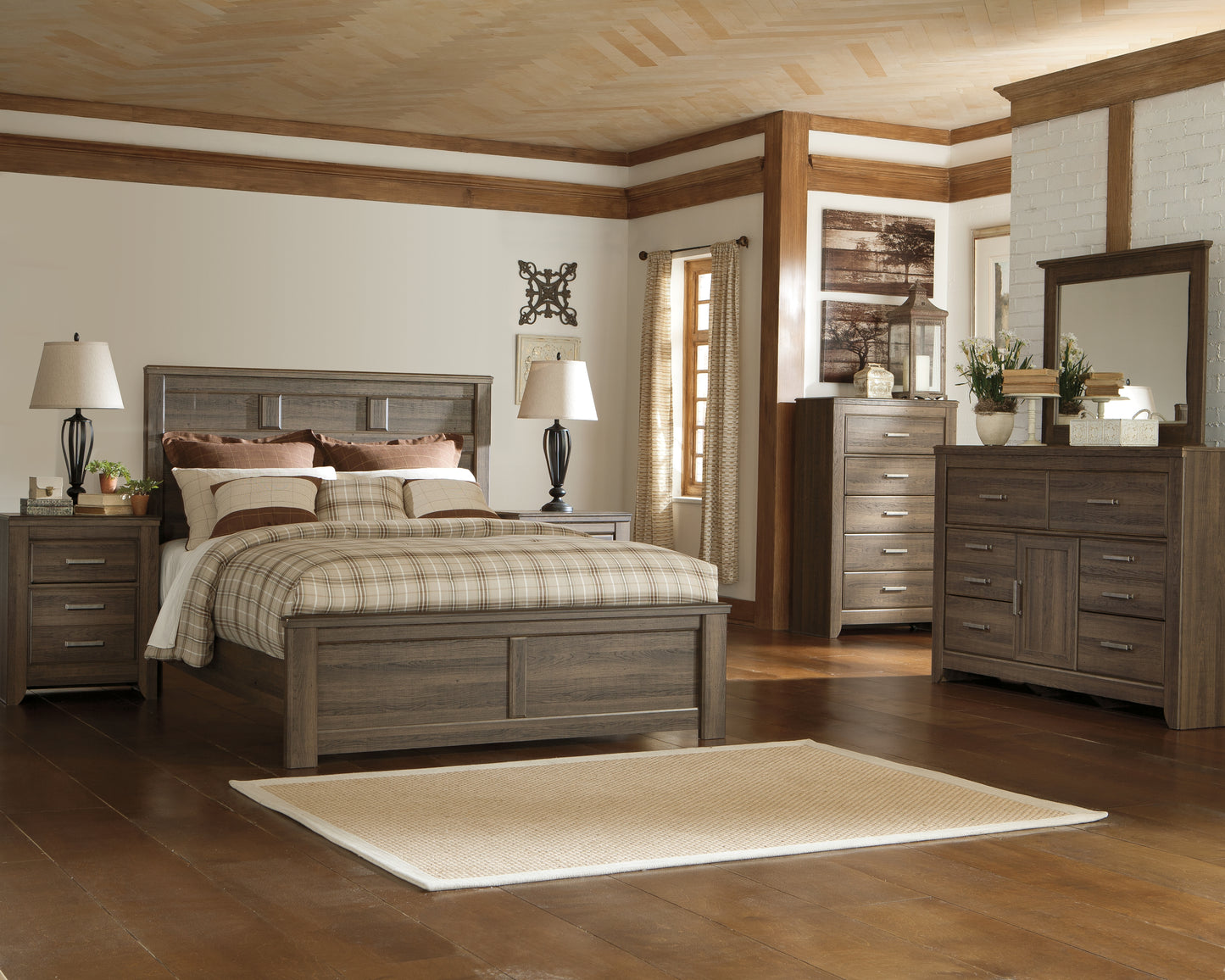 Cama con paneles California King de Juararo