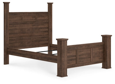 Juararo Queen Poster Bed, 2 Dressers, Mirror and 2 Nightstands