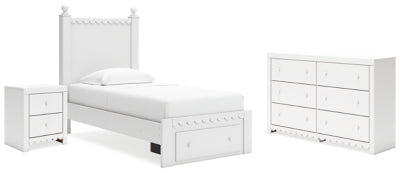 Paquete de dormitorio de 5 piezas