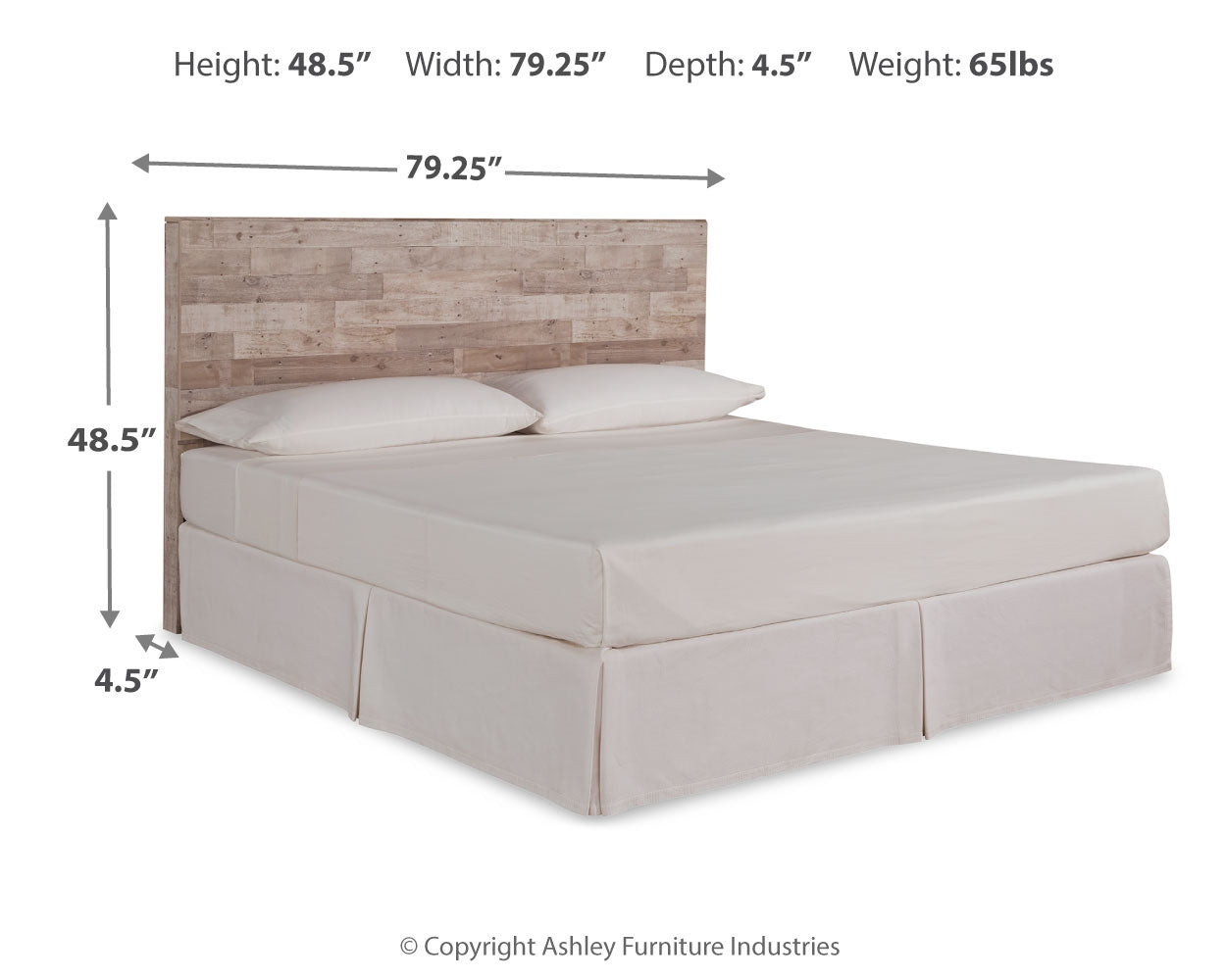 Effie King Panel Headboard