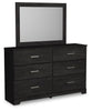 Belachime Queen Panel Bed, Dresser, Mirror, Chest and Nightstand