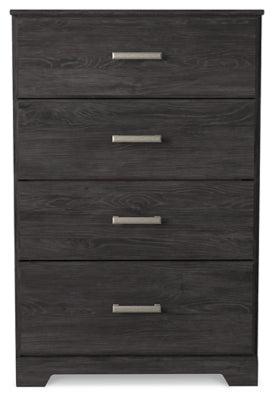 Belachime Queen Panel Bed, Dresser, Mirror, Chest and Nightstand