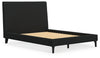 Cadmori Full Upholstered Bed with Roll Slats