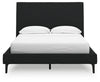 Cadmori Full Upholstered Bed with Roll Slats