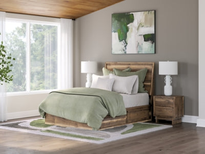 Cama Chirason con paneles completos y almacenamiento