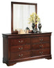 Alisdair King Sleigh Bed, Dresser, Mirror and Chest