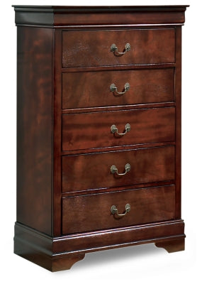 Alisdair Full Sleigh Bed, Chest and Nightstand