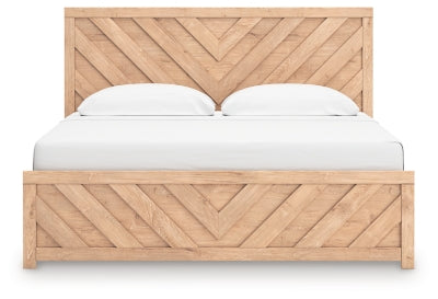 Sanginlane King Panel Bed