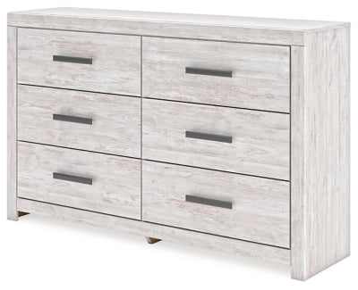 Cayboni King Panel Bed, Dresser and Nightstand