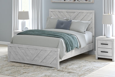 Cayboni Queen Panel Bed, Dresser and Nightstand