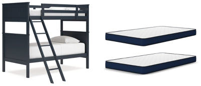 Litera Nextonfort Twin sobre Twin con colchones