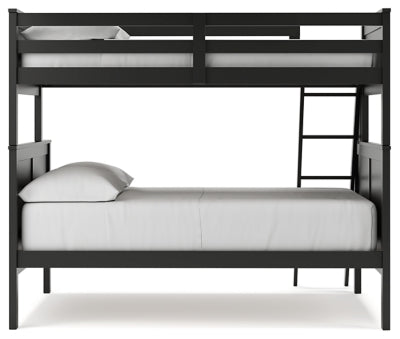 Nextonfort Twin over Full Bunk Bed with Mattresses