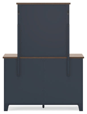 Landocken Dresser and Mirror